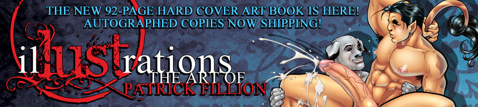 ilLUSTrations: The Art of Patrick Fillion now shipping!
