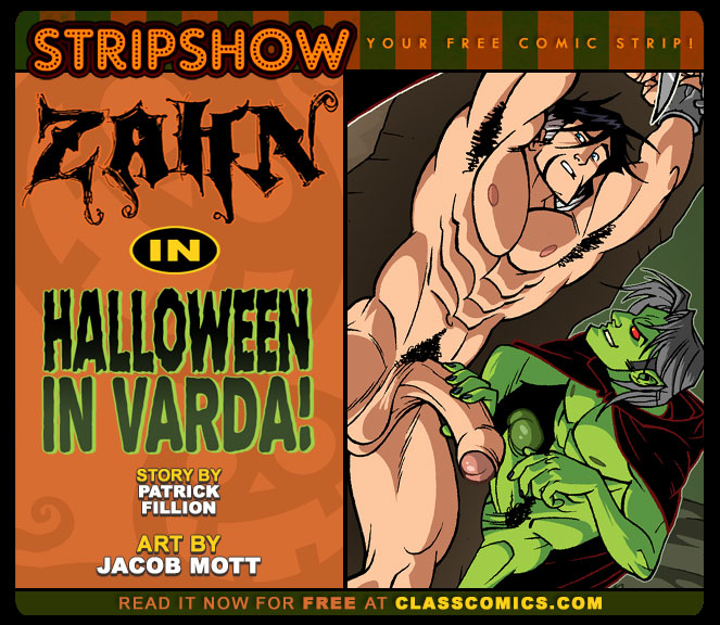 It's Halloween in Varda as well for Zahn with a one page comic illustrated by Jacob Mott!