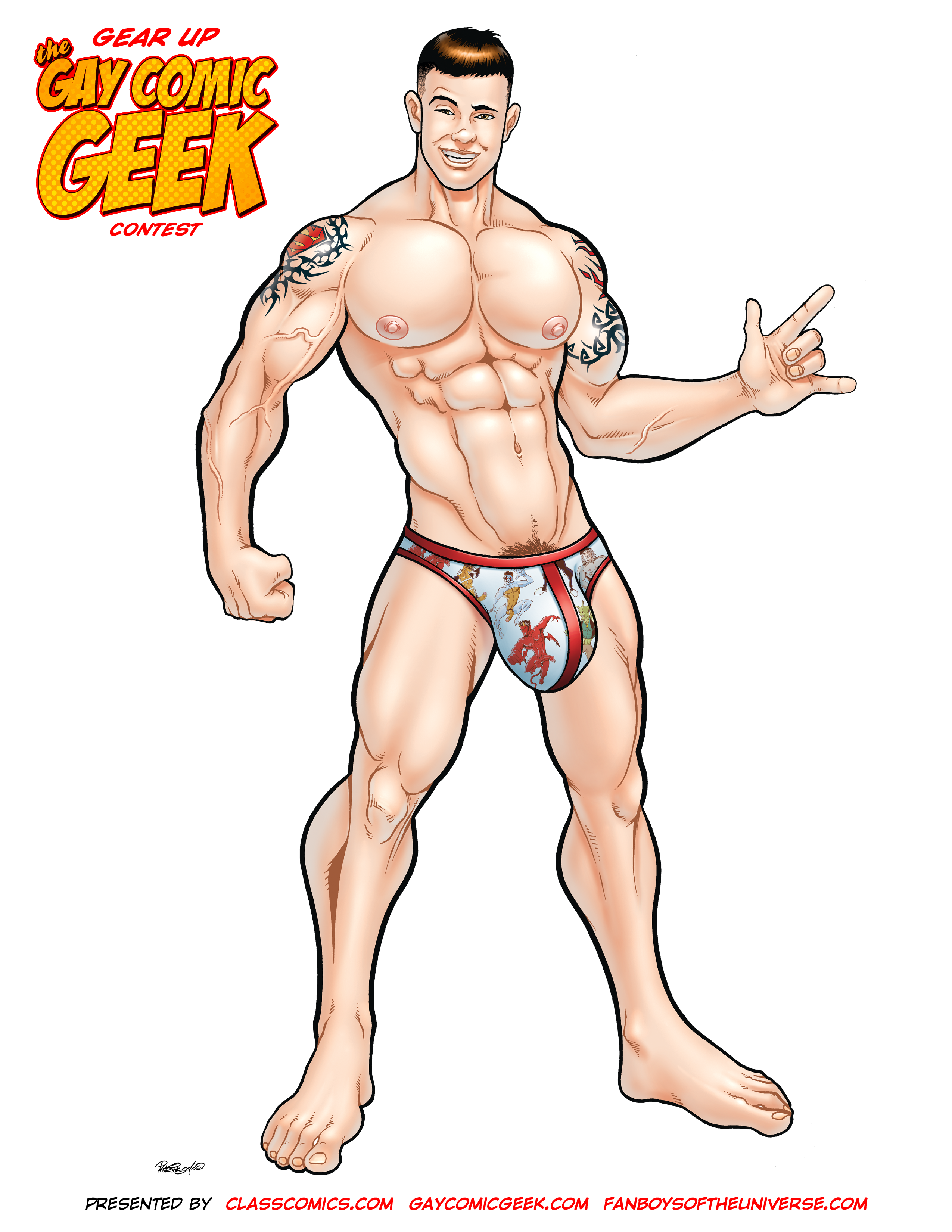 Gear Up the Gay Comic Geek Contest! 
