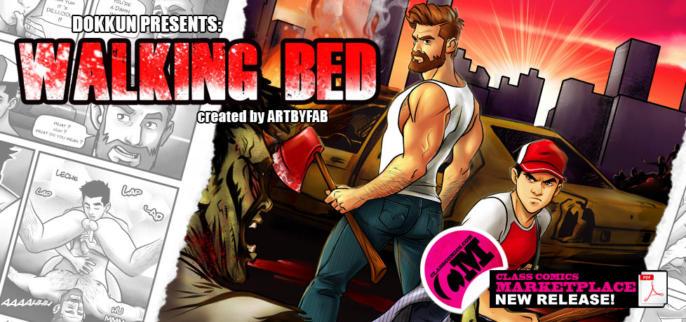 Cartoon Zombie Porn Comic - WALKING BED now available from the Class Marketplace! - Class Comics