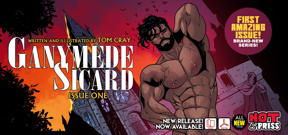 Ganymede Sicard #1 is here in Print and Digital Editions!