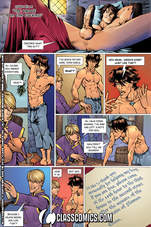Gay Brothers Porn Comics - Brother to Dragons - Class Comics