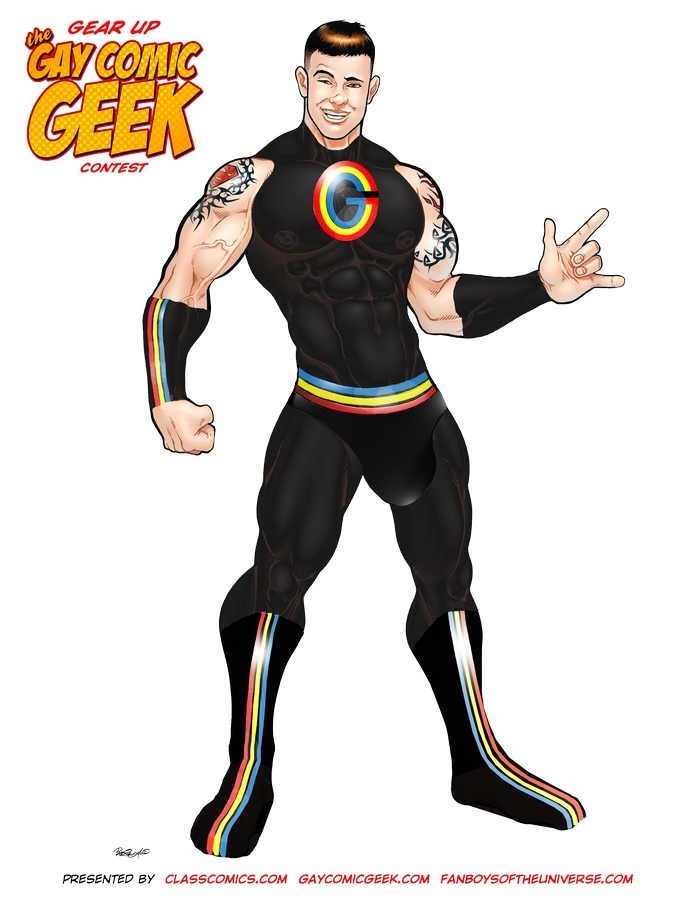 Gear Up the Gay Comic Geek Contest Entry 3