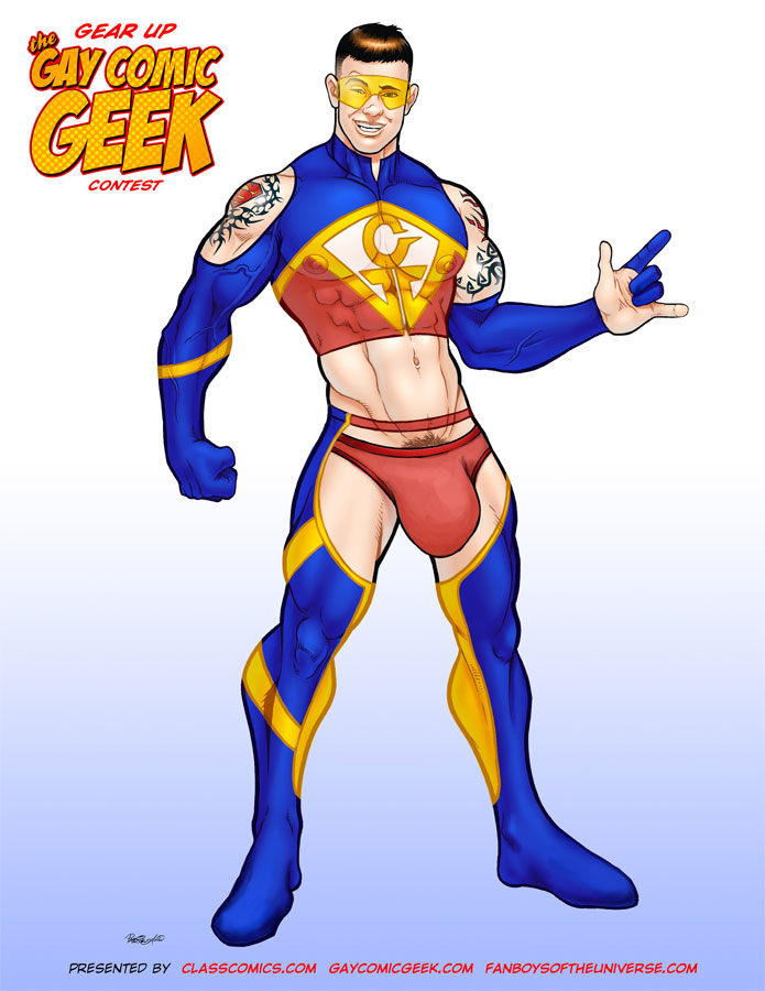 Gear Up the Gay Comic Geek Contest Entry 56
