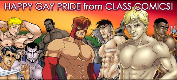 Happy Gay Pride from Class Comics!