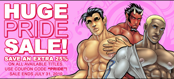 Huge Pride Sale! Take an extra 25% off!